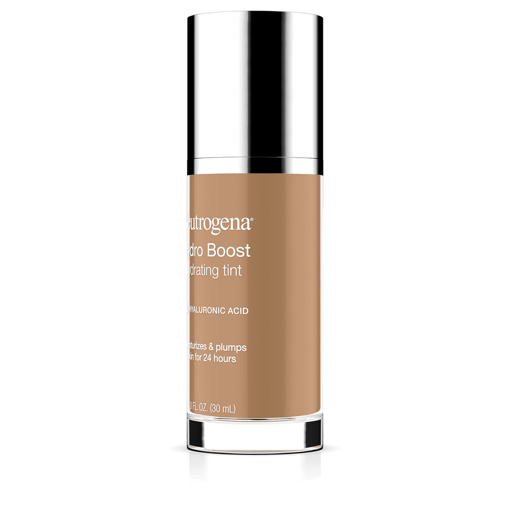 Ten shades panel includes 105 Caramel for Neutrogena Hydro Boost tint