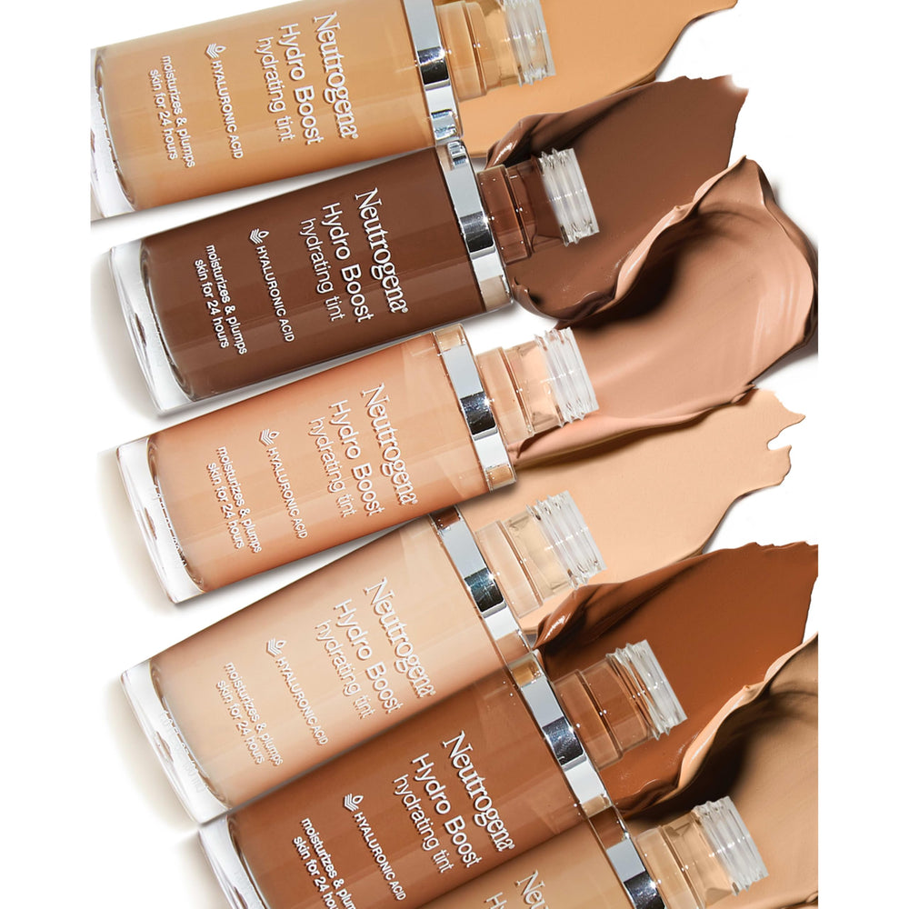Neutrogena Hydro Boost tint hyaluronic-acid icon highlights hydration