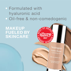 Neutrogena Hydro Boost tint swirl demonstrating smooth texture