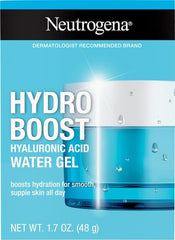 Neutrogena Hydro Boost Water Gel 3-pack side angle emphasizes compact packaging for travel.
