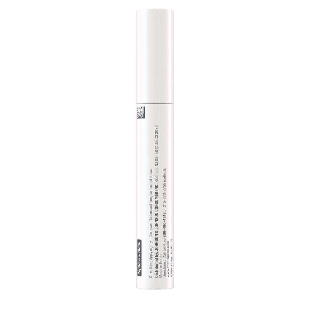 Neutrogena Lash + Brow Serum eyebrows closeup emphasizing conditioning