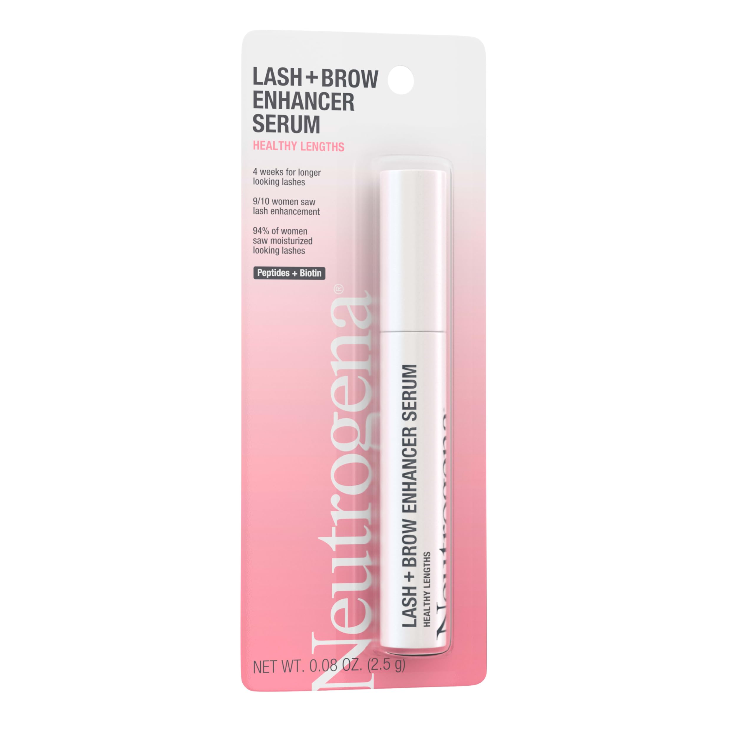 Neutrogena Lash + Brow Serum night ritual demonstrates easy routine
