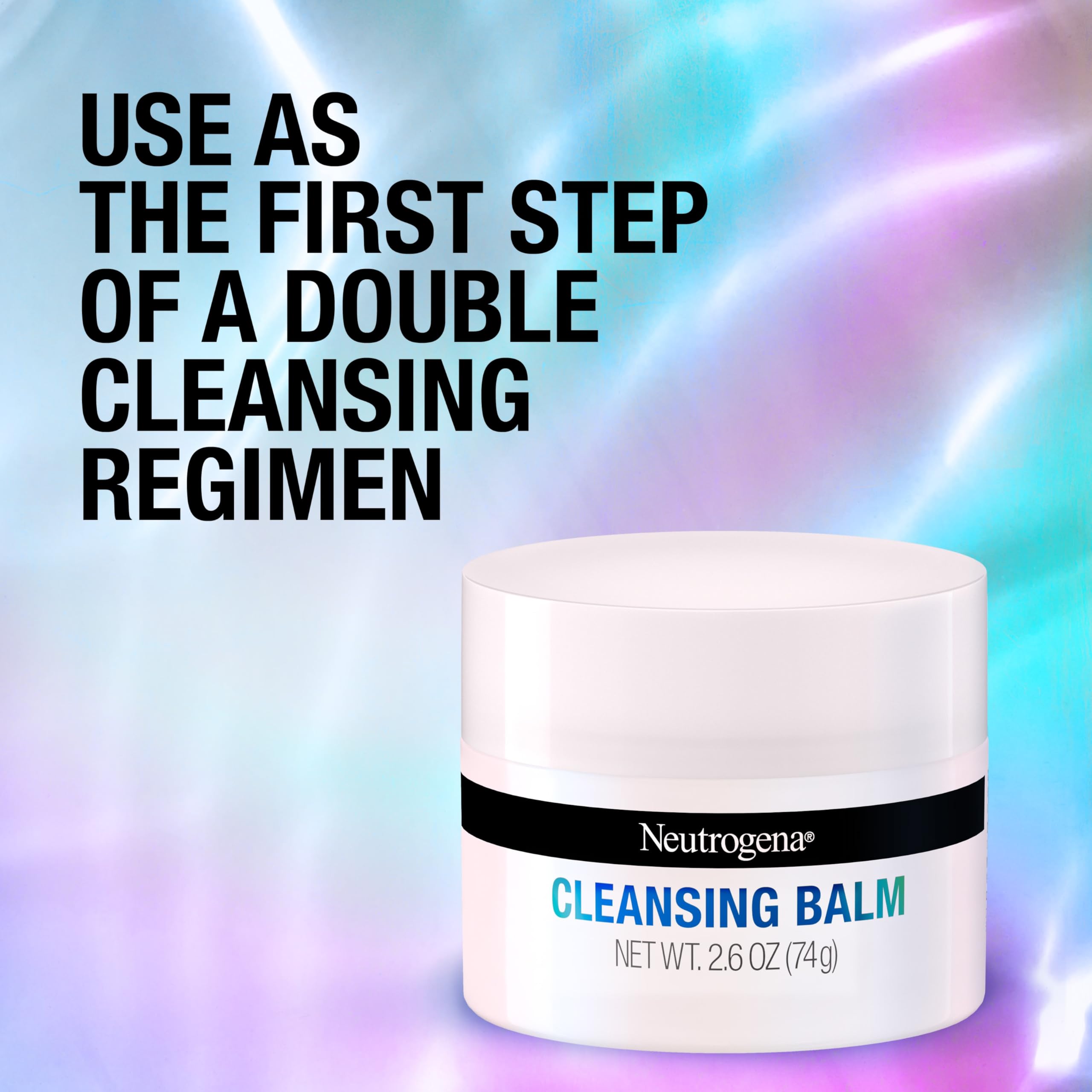 Neutrogena Makeup Melting Cleansing Balm packaging emphasizes dermatologist-recommended skincare trust.