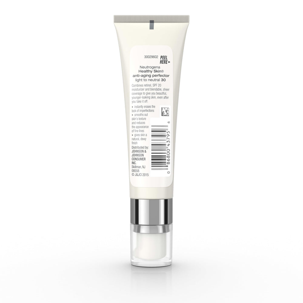 Neutrogena Mineral sunscreen with titanium dioxide, offering mineral-based sun defense.
