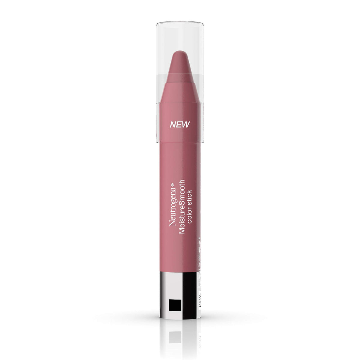 Neutrogena MoistureSmooth Color Stick Sweet Watermelon tube shows lasting moisture with color