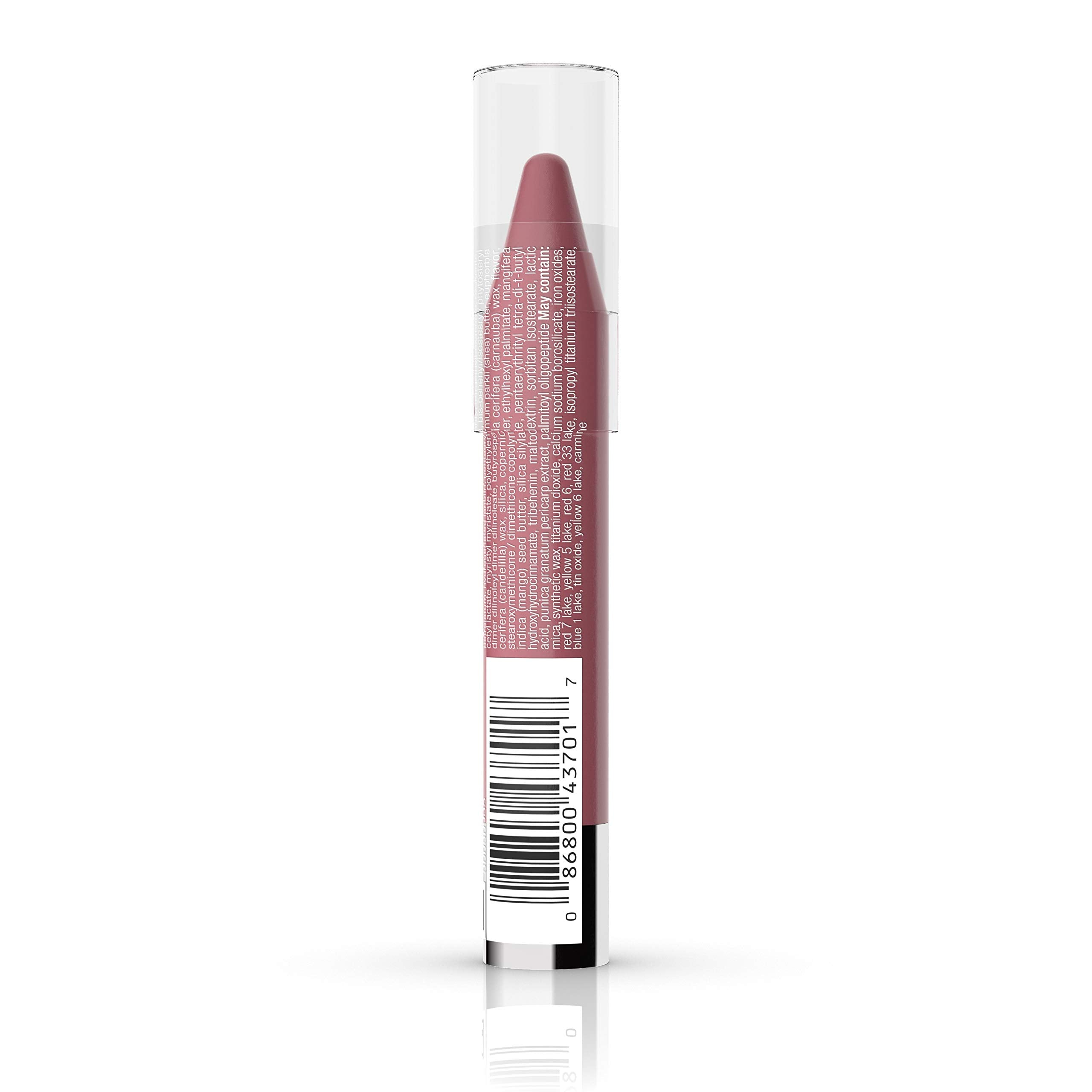 Neutrogena MoistureSmooth Color Stick twist-up application enables precise lip color