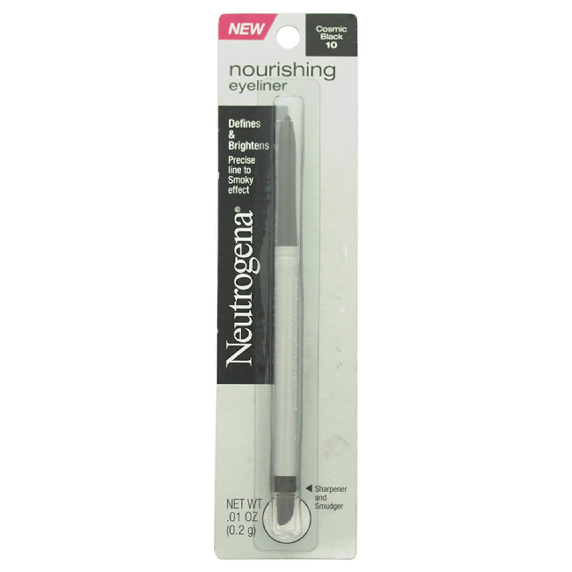 Neutrogena Nourishing Eyeliner Pencil Cosmic Black close-up of luminous, long-wear color.