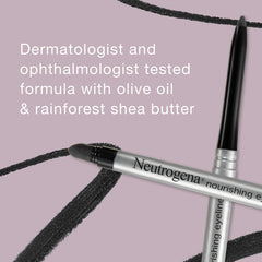 Neutrogena Nourishing Eyeliner Pencil smudger detail for soft smoky effect.