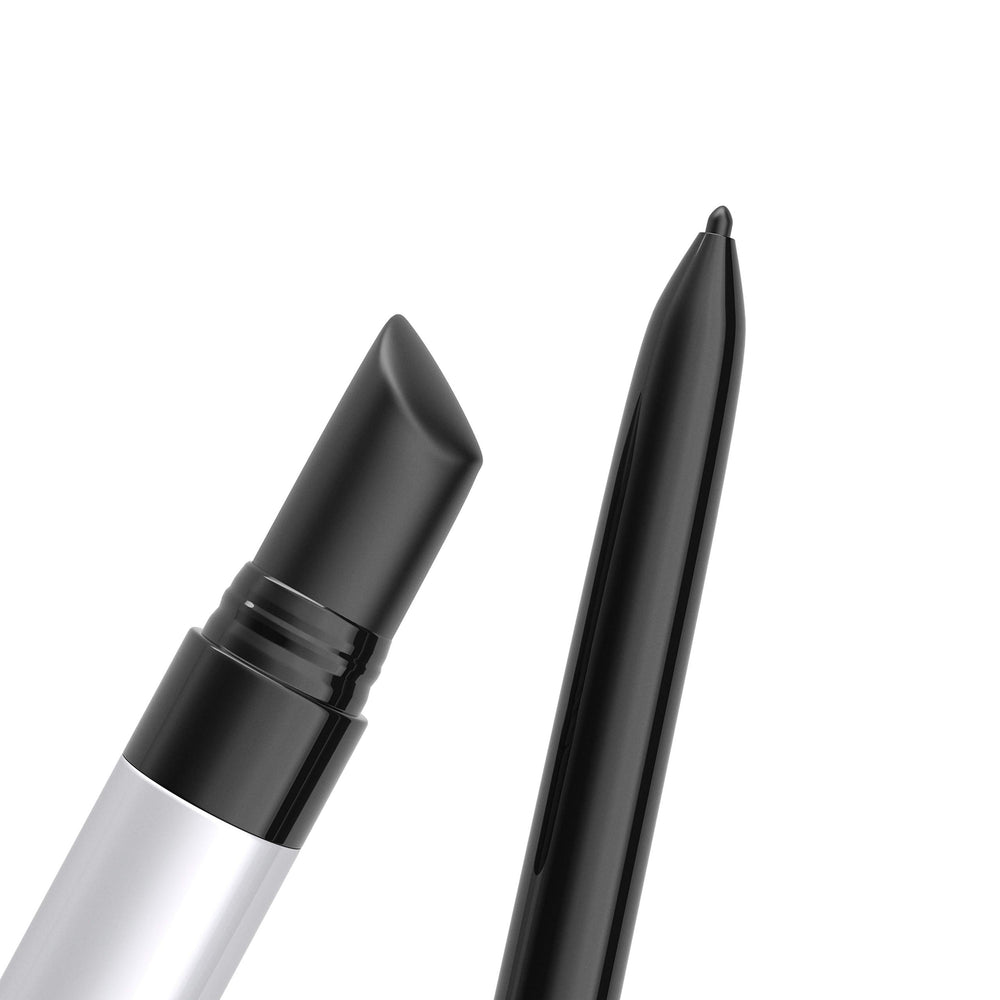 Neutrogena Nourishing Eyeliner Pencil contoured smudger blending for smoky look.