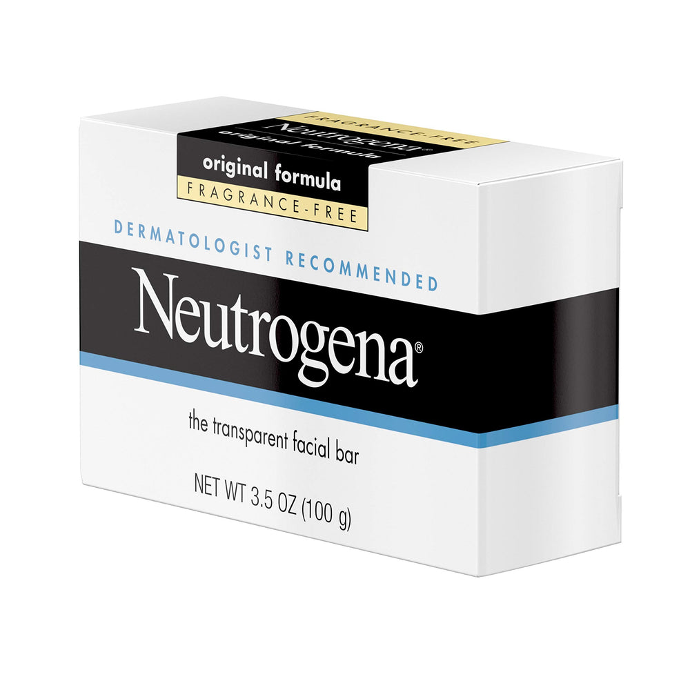 Neutrogena Original Amber Bar daily cleanser for everyday skincare.