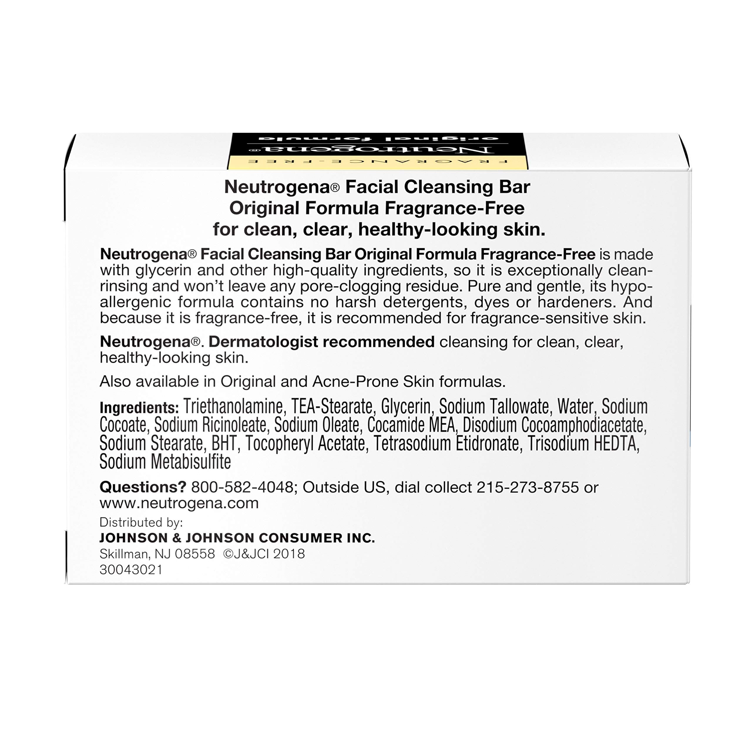 Neutrogena Original Amber Bar pack of 3 for value and convenience.
