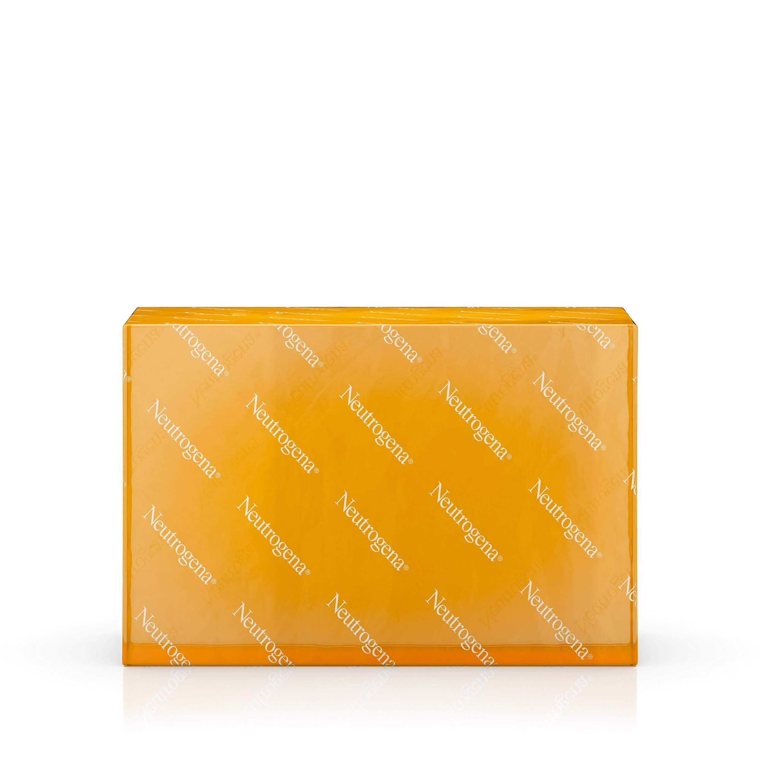 Neutrogena Original Amber Bar transparent appearance highlights pure cleansing.