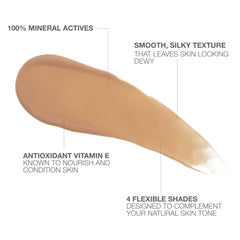 Close-up of Neutrogena Purescreen+ smooth, dewy texture
