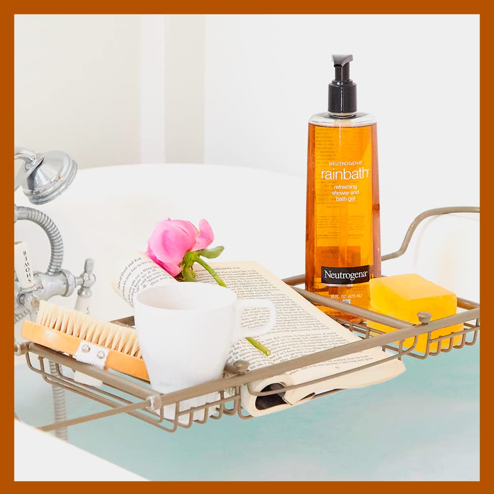 Neutrogena Rainbath mega-size label highlights value for households and repeated use