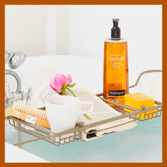 Neutrogena Rainbath mega-size label highlights value for households and repeated use