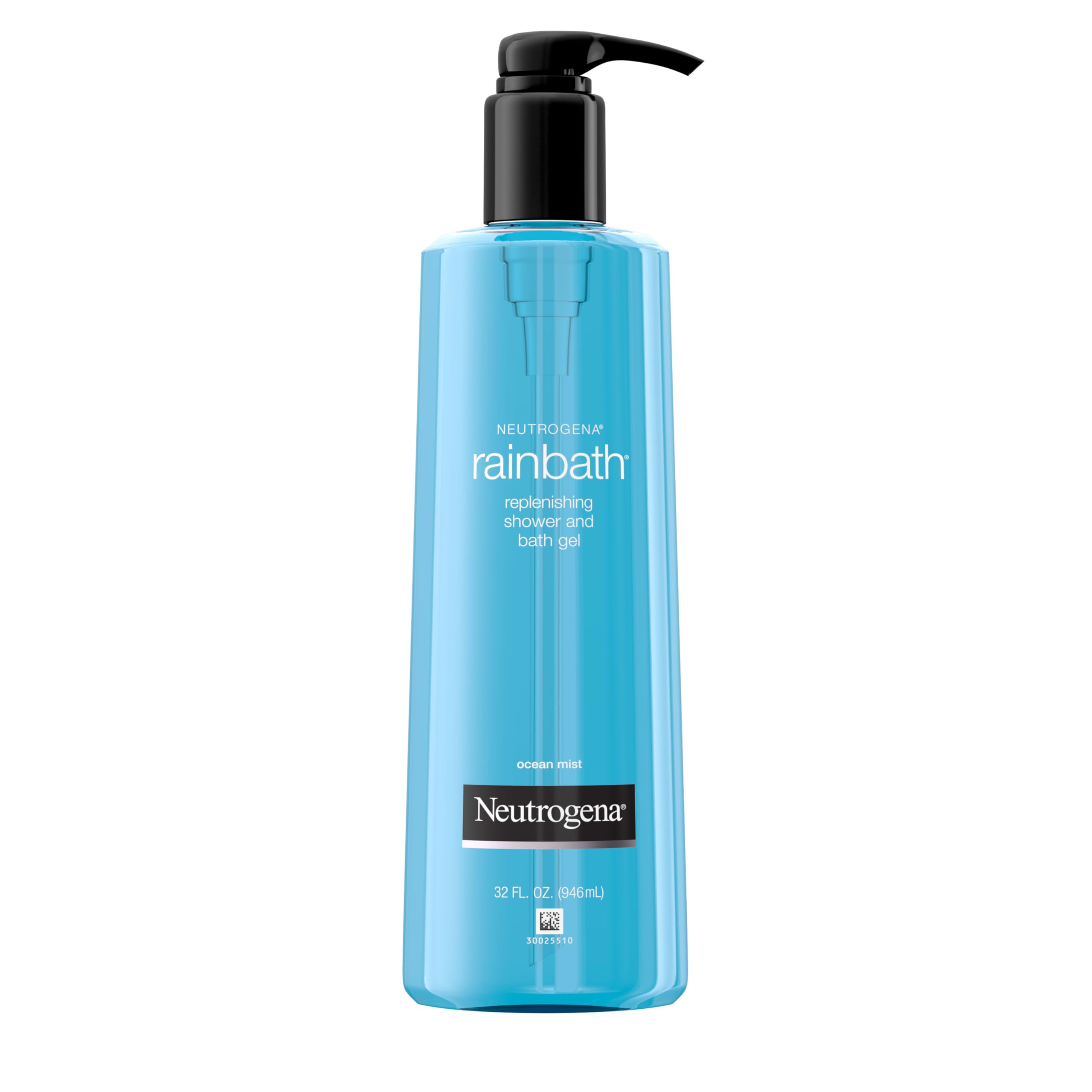Neutrogena Rainbath rich creamy lather emphasizes moisturizing wash for smooth, hydrated skin.