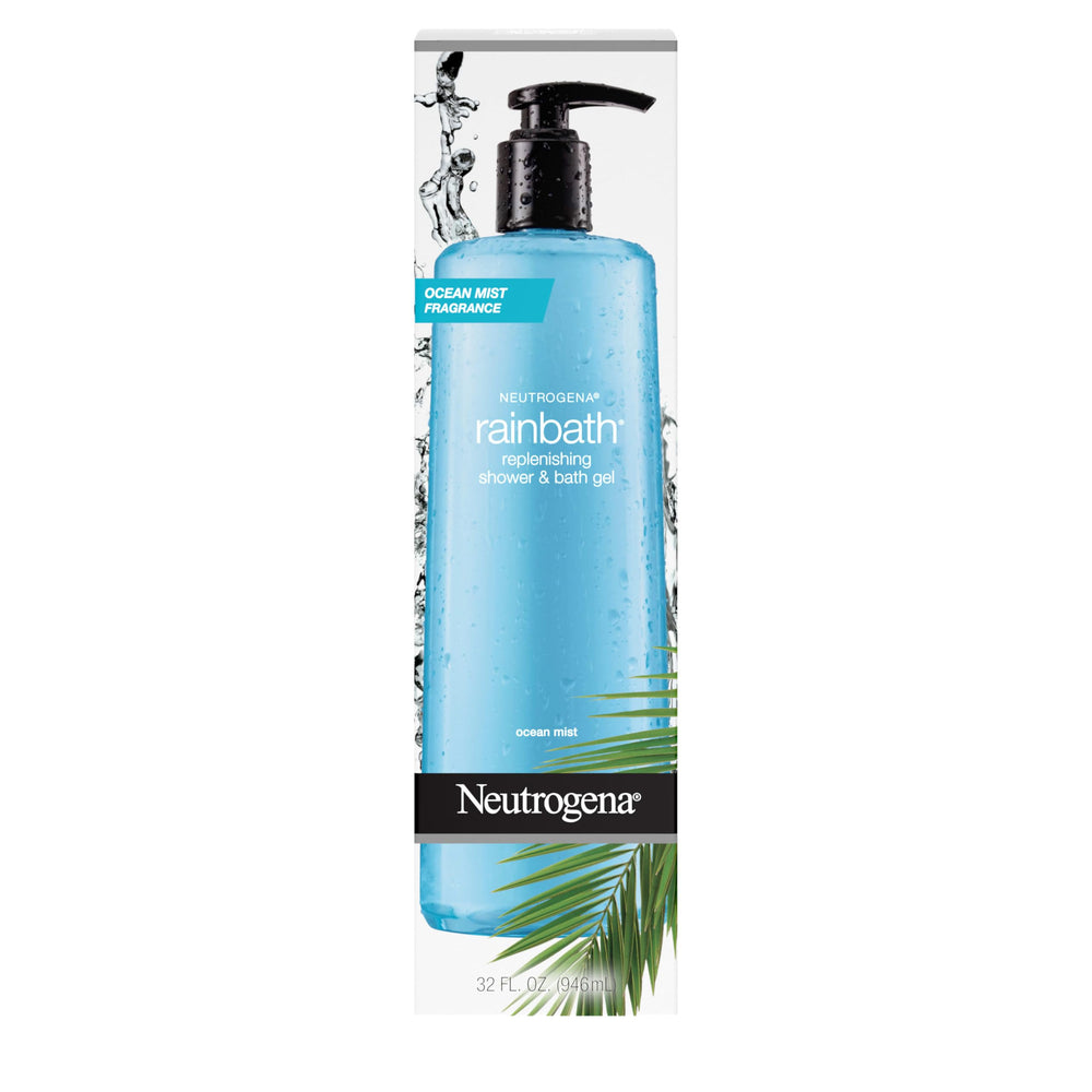 Neutrogena Rainbath soft skin after-use conveys gentle moisturization and comfortable skin feel.