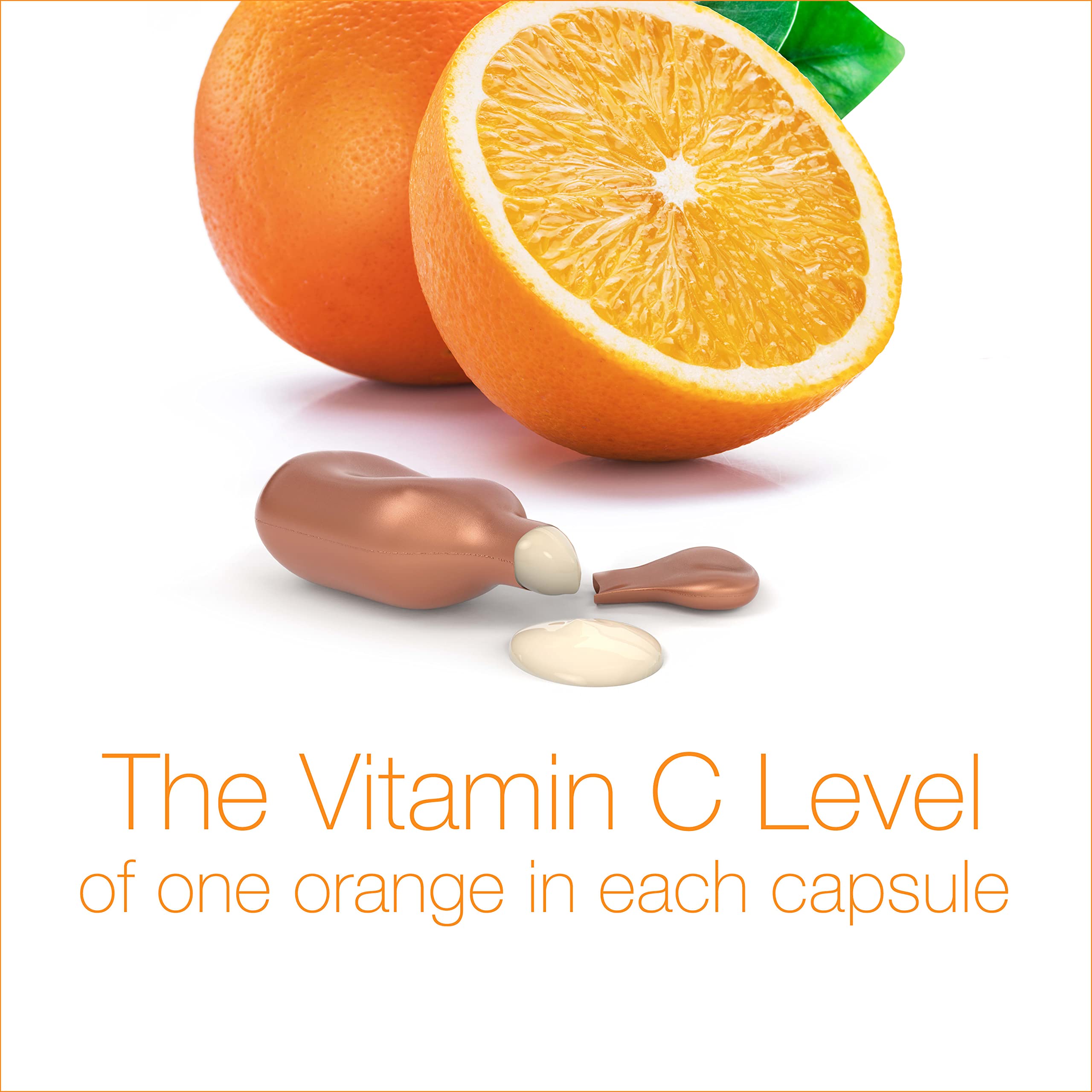 Encapsulado para conservar frescura y potencia, entrega vitamina C concentrada