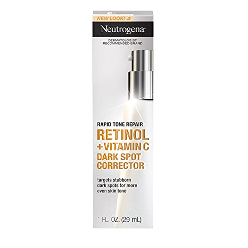 Neutrogena Rapid Tone Repair serum after application reveals improved radiance.
