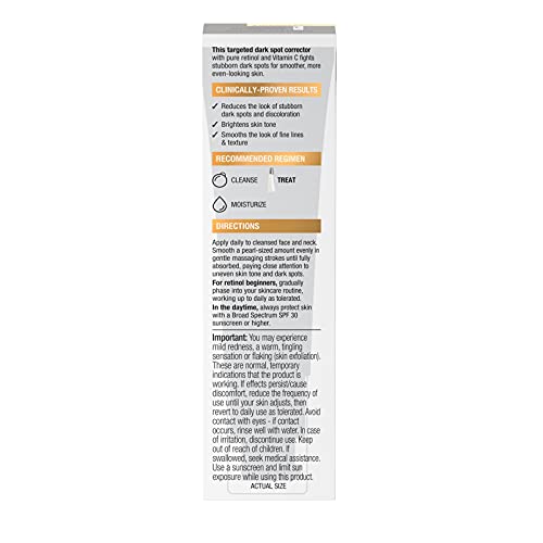 Neutrogena Rapid Tone Repair serum is mineral oil and dye-free.