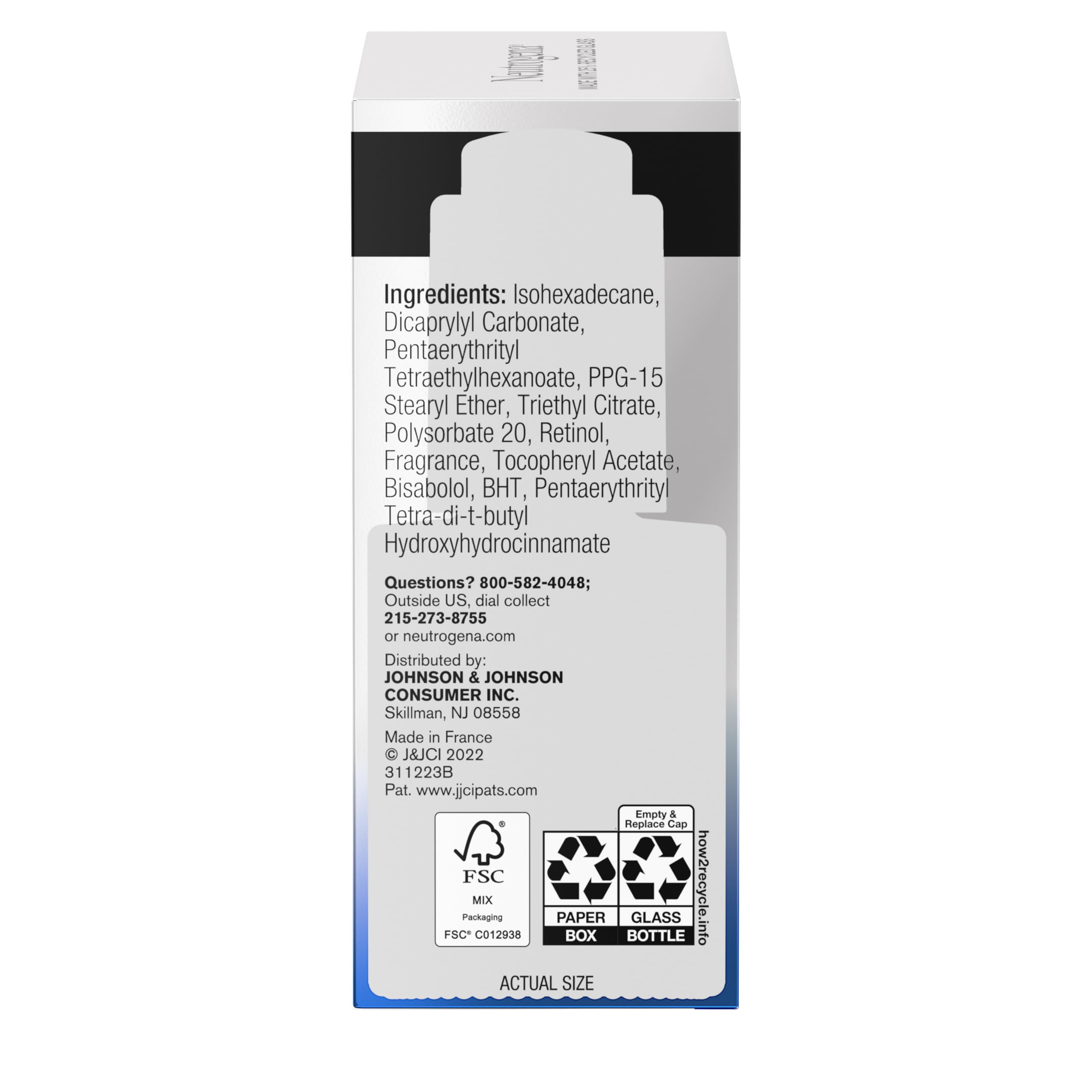 Neutrogena Rapid Wrinkle Repair serum applying before bed enhances skincare ritual