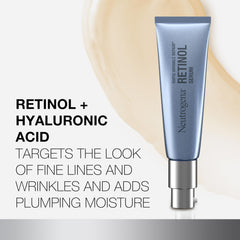 Neutrogena Rapid Wrinkle Repair serum application smoothing lines on skin