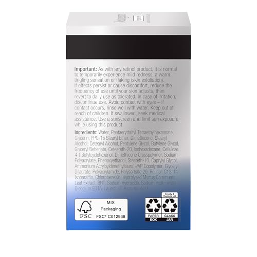 Neutrogena Retinol Pro+ Night Cream texture closeup of creamy consistency