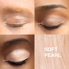 Neutrogena Sensitive Skin Eyeshadow Cream-to-Powder formula gliding onto eyelids