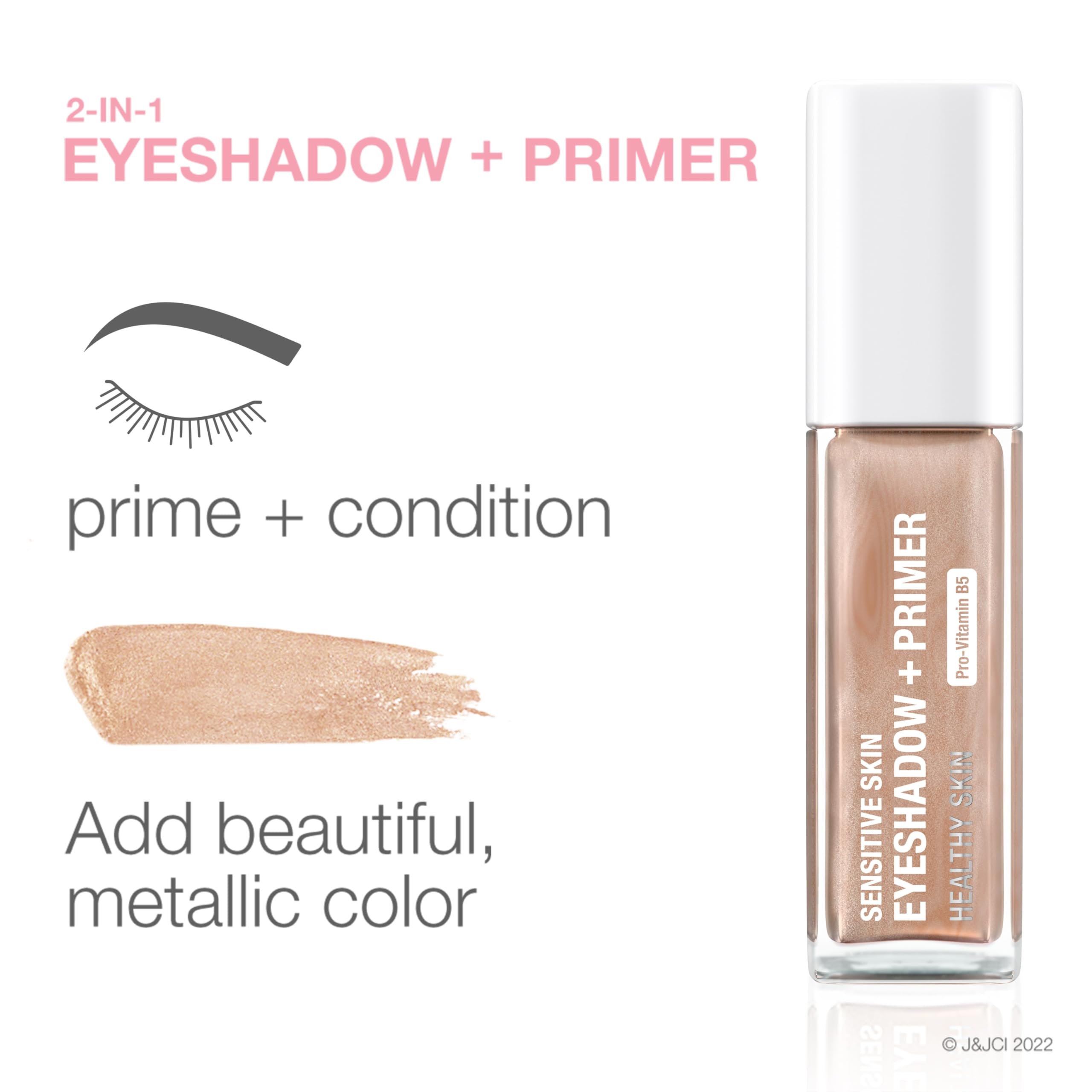 Neutrogena Sensitive Skin Eyeshadow with Pro-Vitamin B5 for healthy-looking skin
