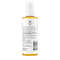 Neutrogena Soothing Clear Turmeric Mist being applied to the face for gentle hydration.