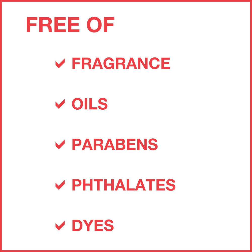Packaging close-up of Neutrogena AM Treatment, fragrance-free and paraben-free.