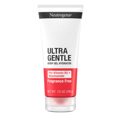 Neutrogena Ultra Gentle Body Gel Hydrator bottle for all-day non-irritating moisture.