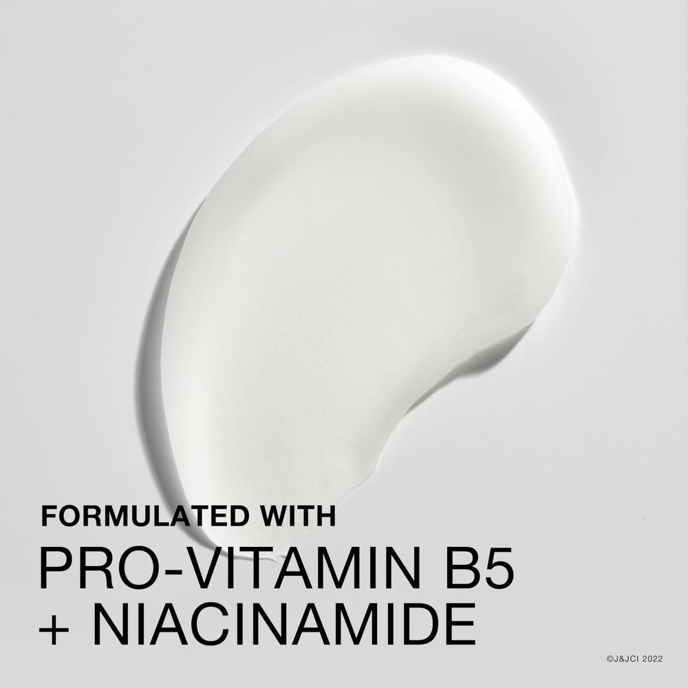 Close-up of lightweight gel texture highlighting fragrance-free formula for sensitive skin.