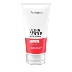 Neutrogena Ultra Gentle Gel Hydrator close-up texture highlights quick-absorbing, non-greasy finish.