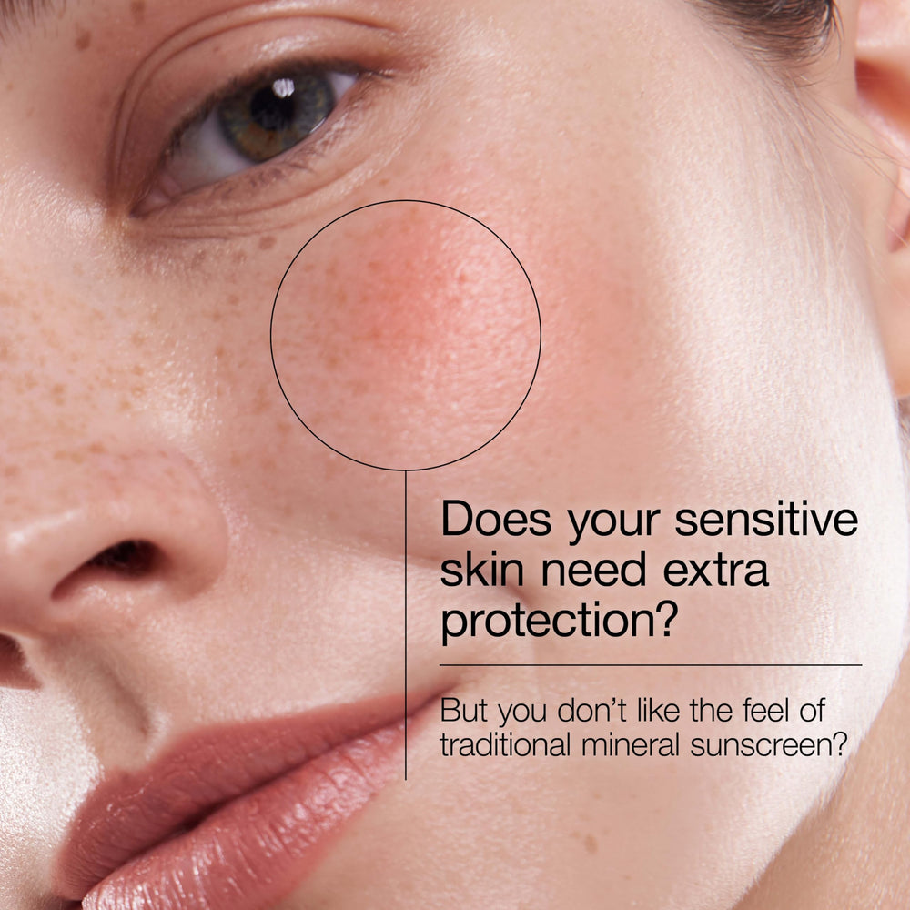 Neutrogena Ultra Sheer Mineral Face Liquid Sunscreen close-up cap emphasizes compact travel size.