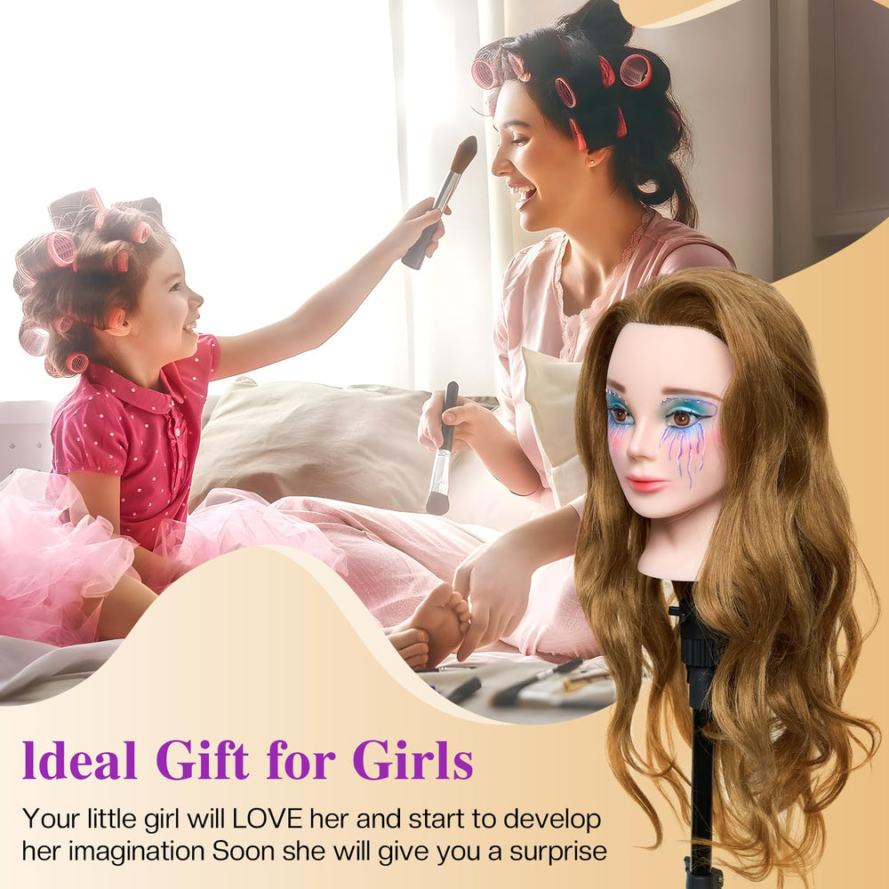 Neverland 28-inch head packaging and accessories ready for classroom use.