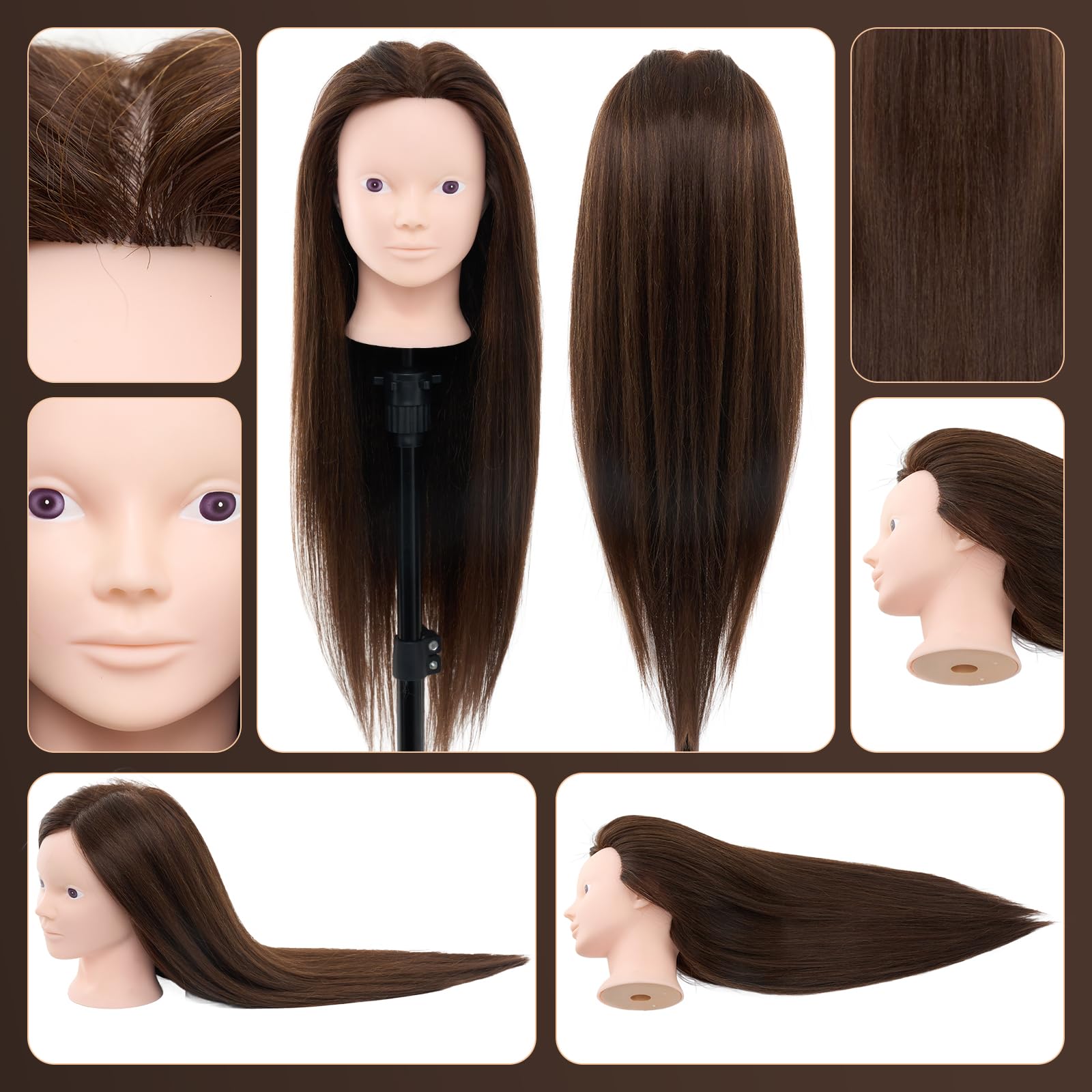 Neverland Beauty professional doll head trusted by schools and stylists.