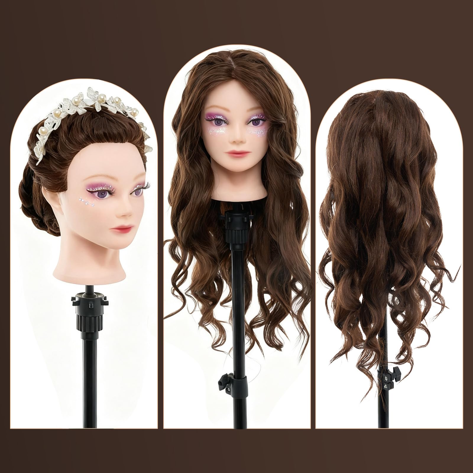 Neverland Beauty training head delivers stable demonstrations for classrooms.