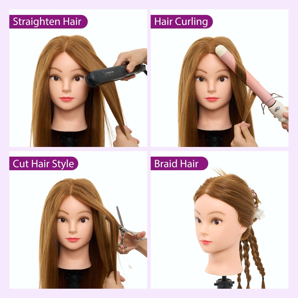Neverland Beauty mannequin head makes a thoughtful gift for students and professionals.