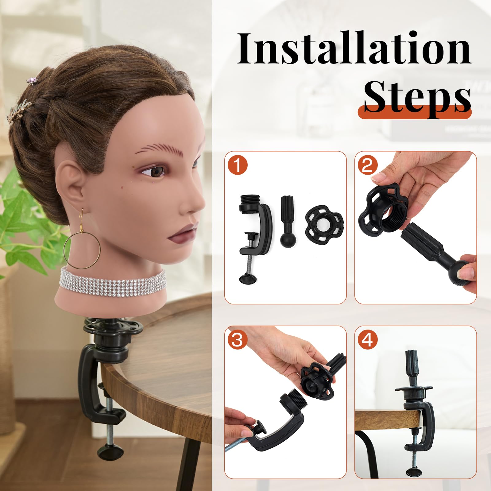 Neverland Beauty & Health head ideal for cosmetology students and training sessions