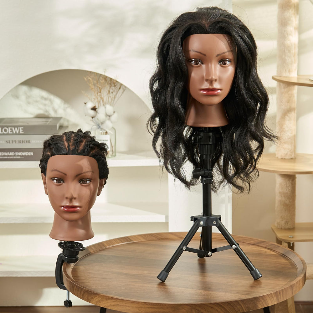 Neverland mannequin head hair care wash and dry capability