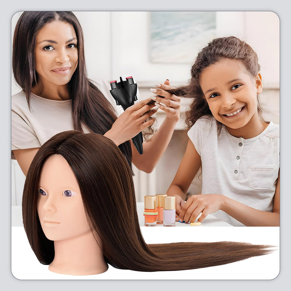 Neverland hair-styling setup shows versatile styling possibilities.