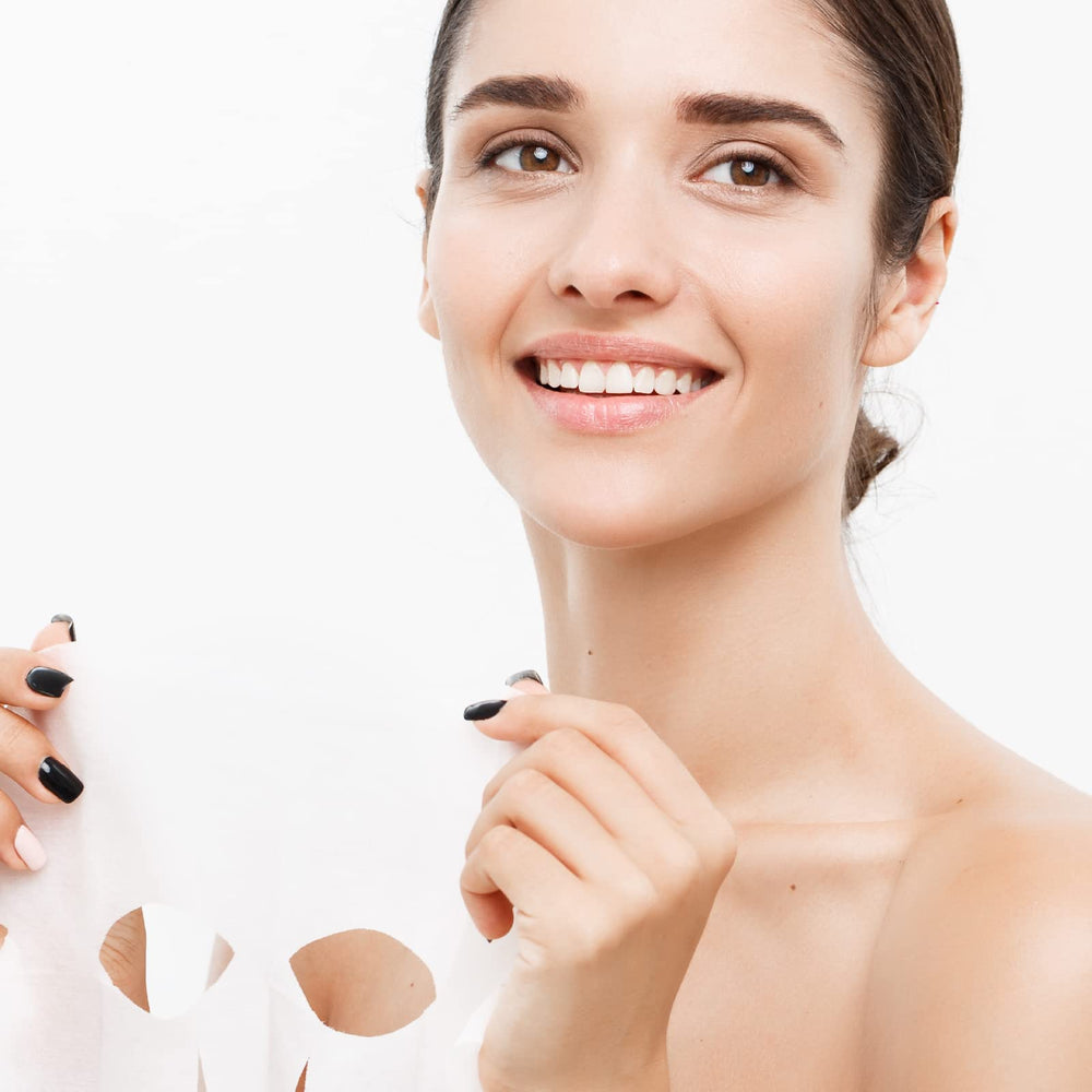 New Angance mask ceramide moisture layer illustrating enhanced hydration.