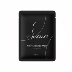 New Angance mask sheet texture close-up shows thin breathable material.