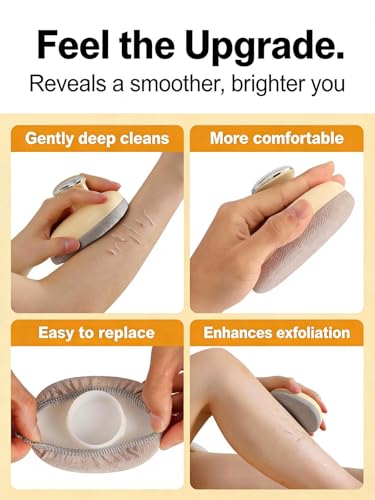 New Deep Exfoliating Body Scrubber includes dry brushing for improved circulation and refreshing skin.