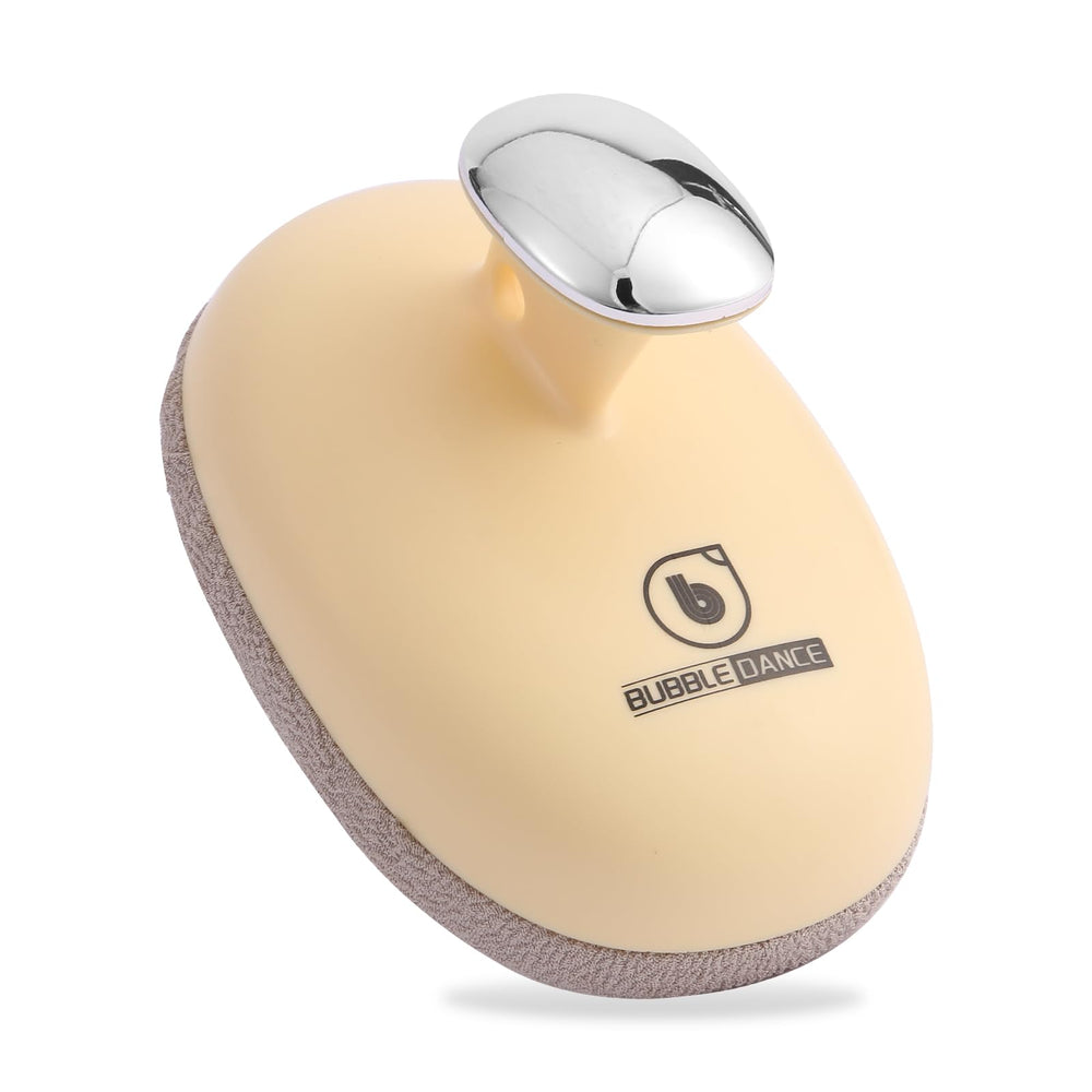New Deep Exfoliating Body Scrubber with ergonomic handle for precise pressure control.
