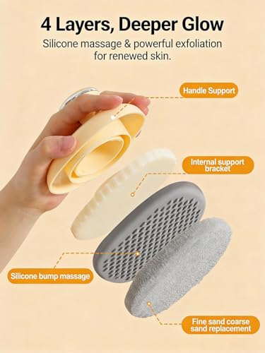 New Deep Exfoliating Body Scrubber delivers spa-grade exfoliation in your shower.