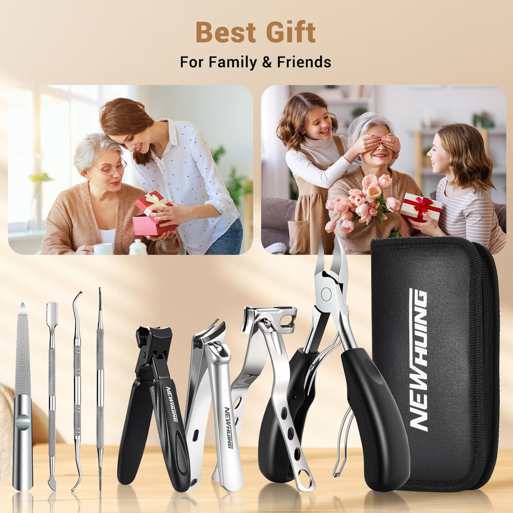 New Huing toenail clippers make a thoughtful gift for seniors.