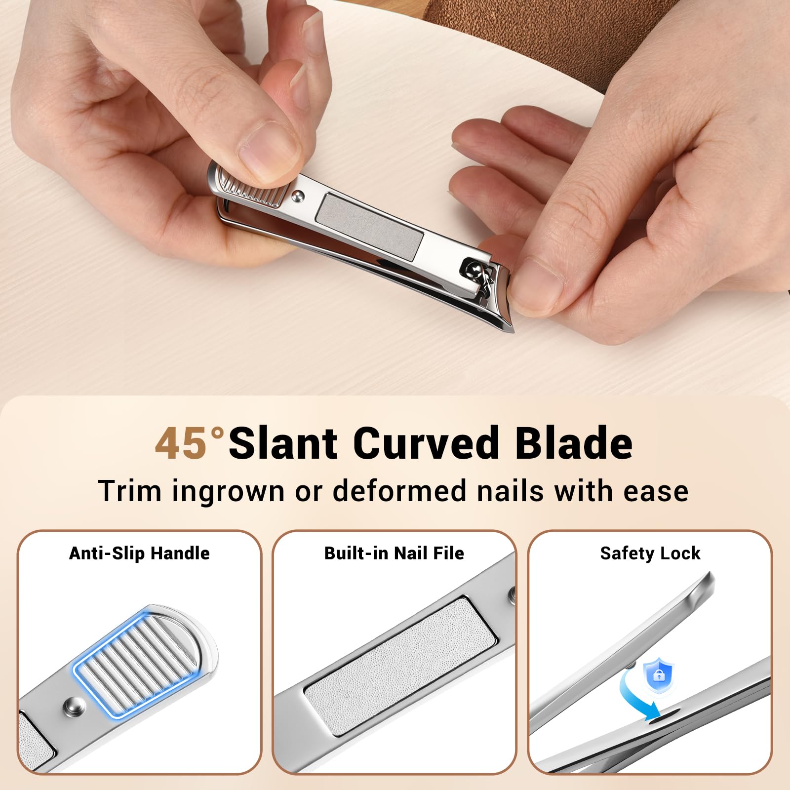 New Huing 8-in-1 set with leather case keeps tools organized.