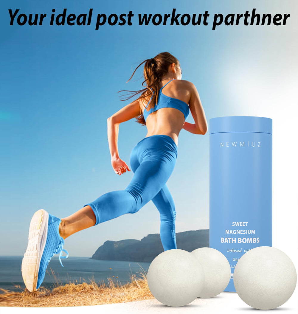 New Miuz epsom salts post-workout relief—soothing muscles after training.